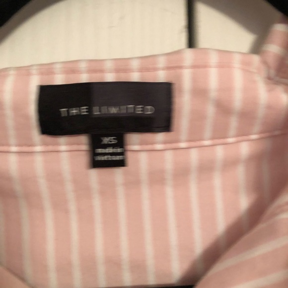 The limited Pale Pink / White Striped Tunic XS - Picture 3 of 3